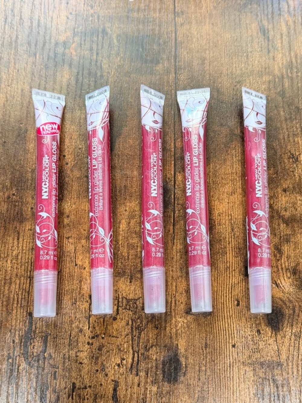 NYC CHINATOWN CHERRY Lip Gloss (Lot of 5)